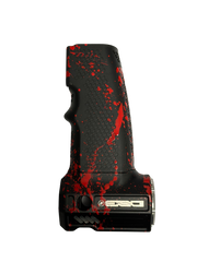 ESG SPLATTERED - Aluminum Competitive Tank Grip for Wolverine Category 5 (Monk Splatter)