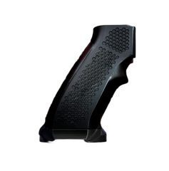 AG24 - Aluminium Angled M4 HPA Grip for Airsoft - Anodized